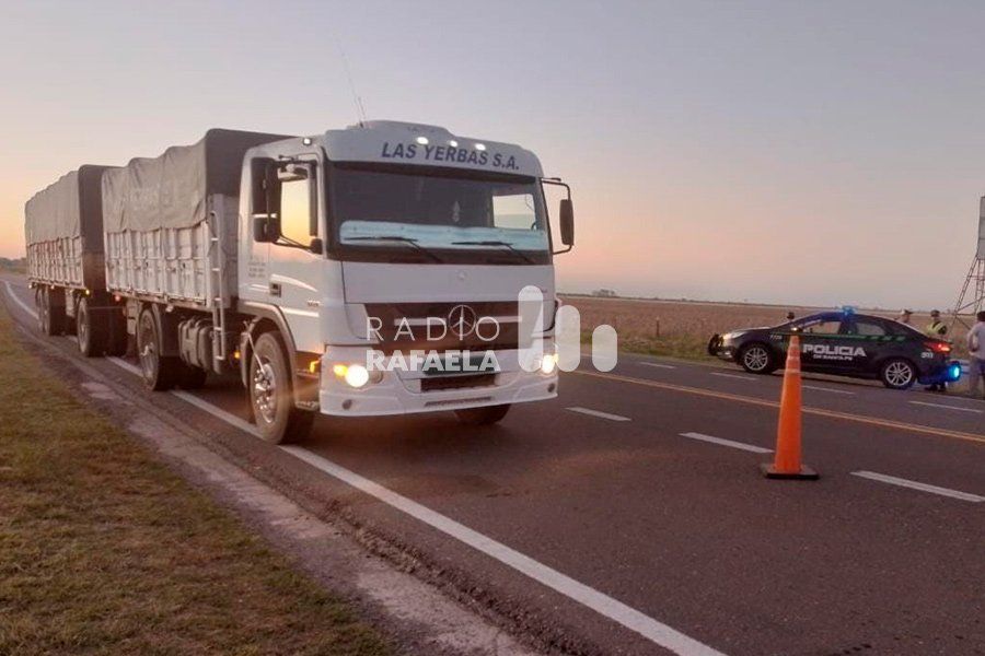 Un camionero circulaba por la RN 19 con un carnet de conducir falso: trabajó Policía de Seguridad Vial de Rafaela