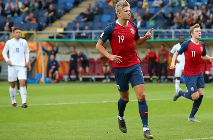 Histórico: un futbolista noruego convirtió 9 goles en un partido