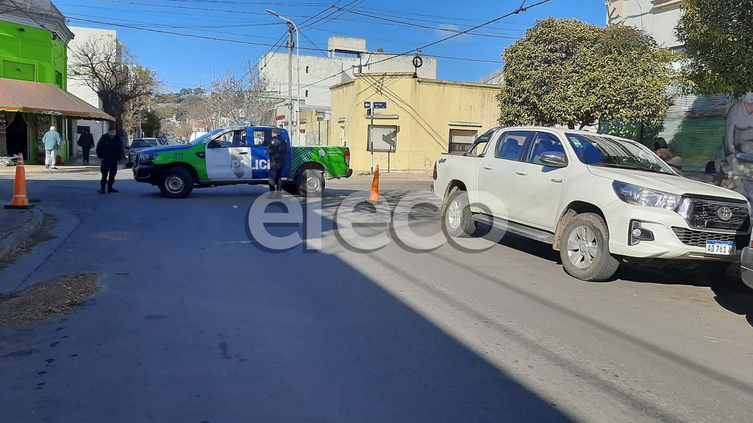 Una mujer quedó gravemente herida tras ser atropellada en Pinto y Alberdi