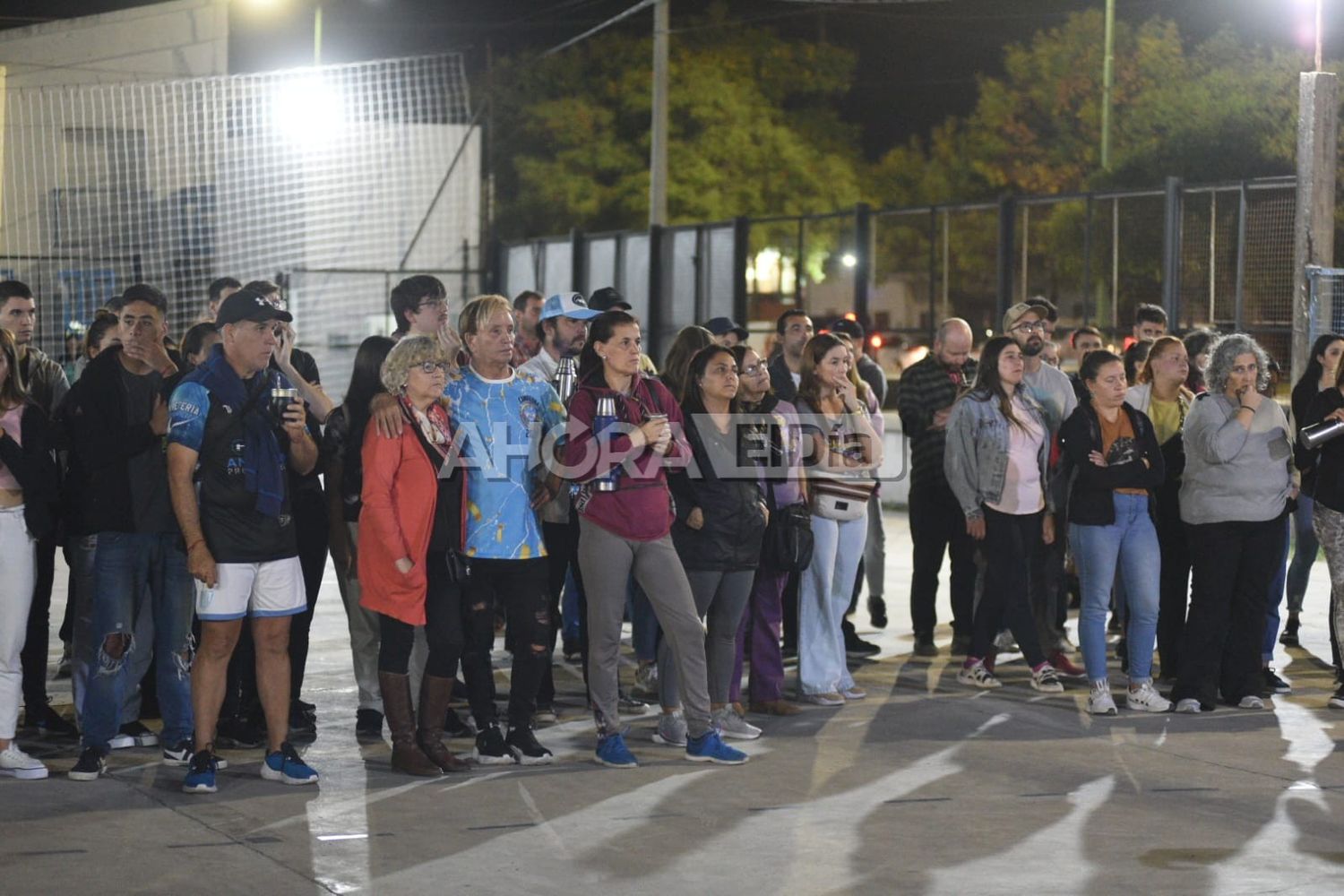 Mirá todas las fotos de una tensa jornada en Juventud Unida