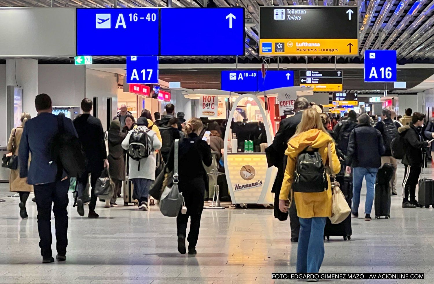 El gigante aeroportuario Fraport cerró 2024 con aumento del 10,7% en ...