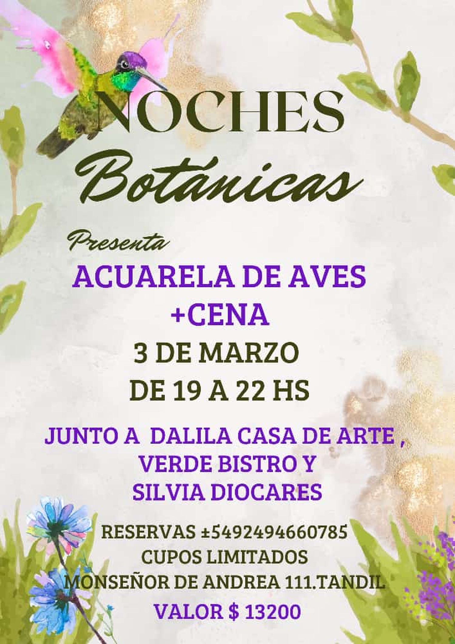 noches botanicas