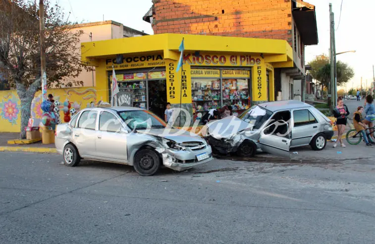 Accidente en 59 y 22