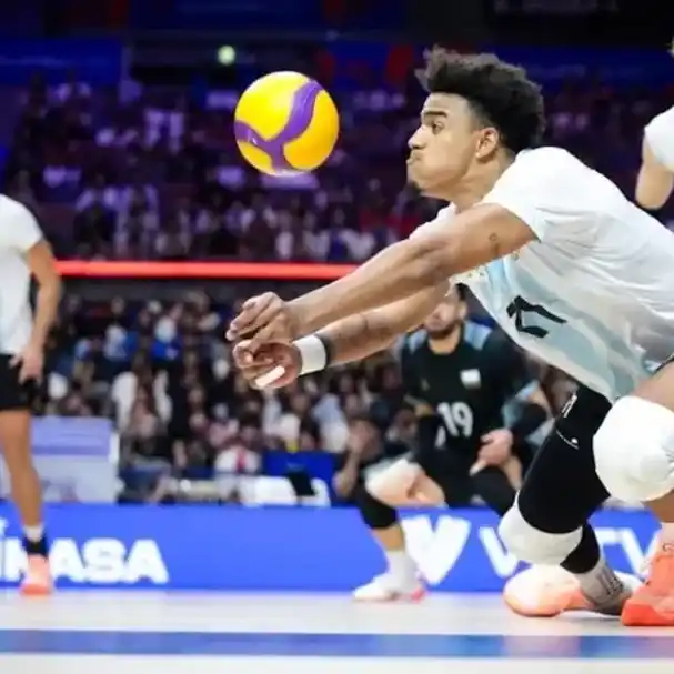 La selección argentina de voley cerró su participación en la Liga de las Naciones. Foto: VNL