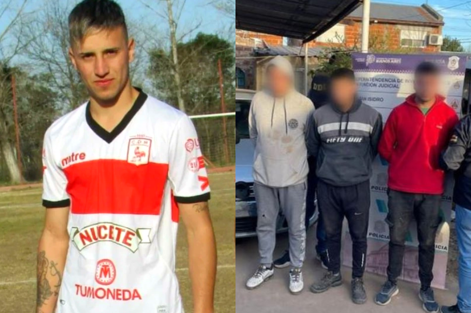 Detuvieron a tres sospechosos de haber baleado al juvenil de Deportivo Morón