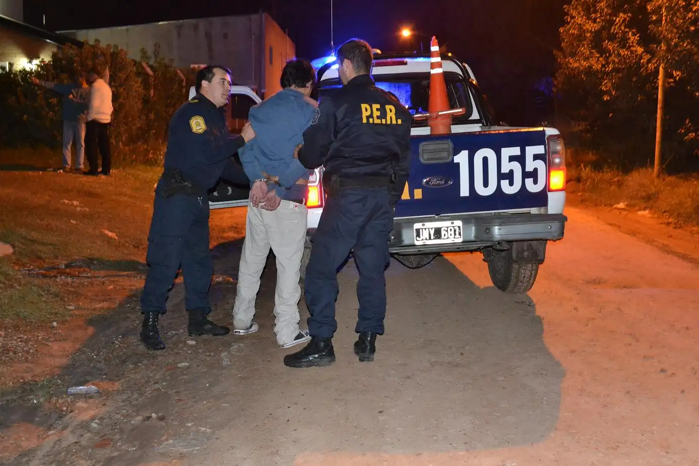 Detienen a sospechoso con una moto robada