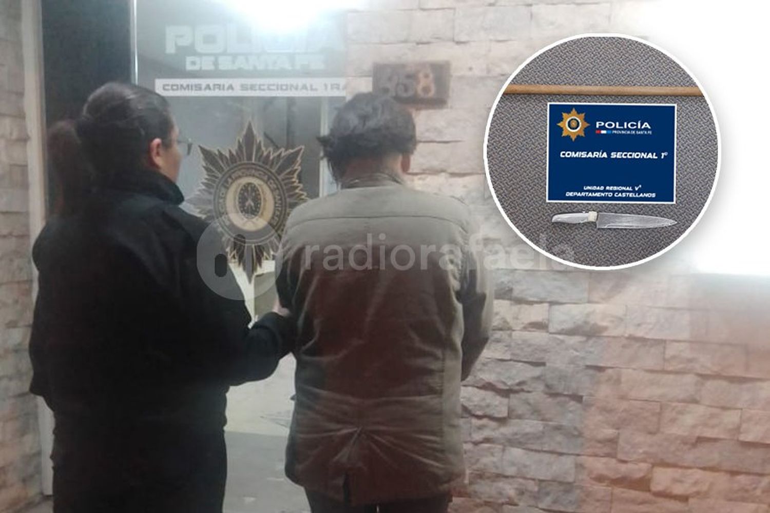 “Ya vamos a arreglar cuentas”: amenazó a su madre con una cuchilla y le reventó el auto a escobazos