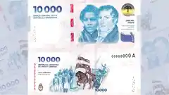 Cómo saber cuando un billete $10.000 es falso: el paso a paso