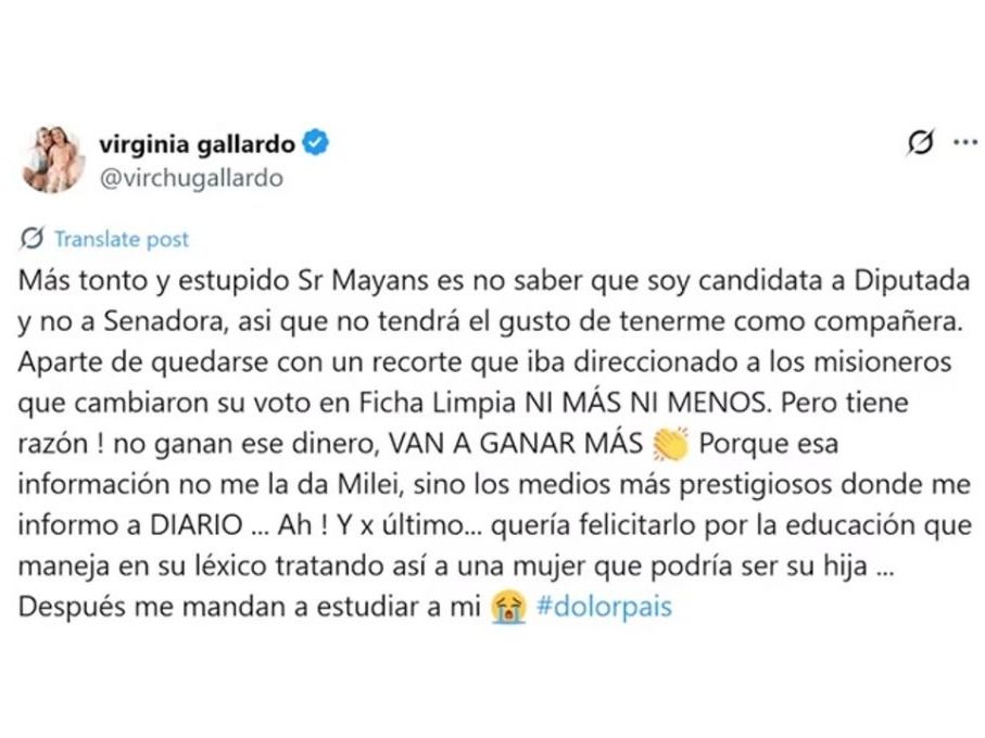 Virginia Gallardo