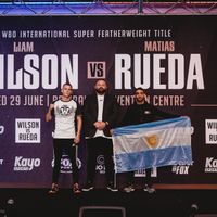 Matías Rueda y Liam Wilson cumplen con el pesaje oficial