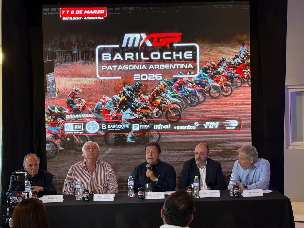 Bariloche recibirá en marzo el Mundial de Motocross