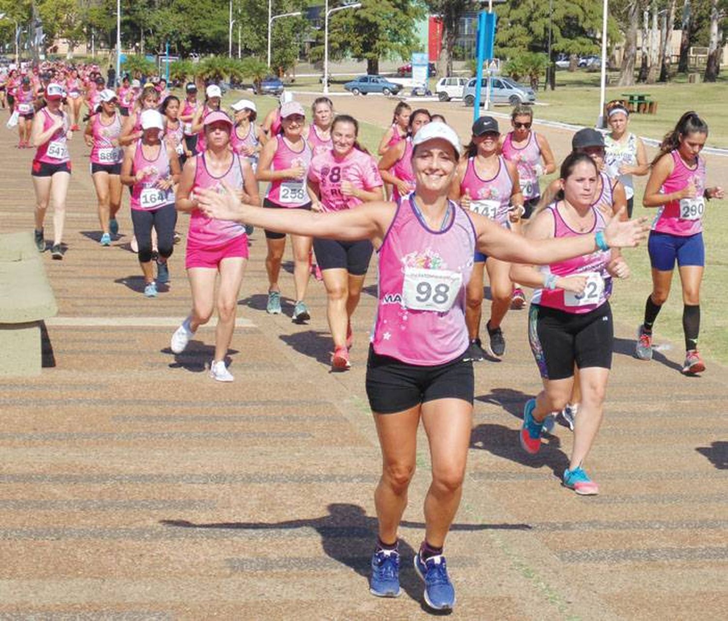 Ximena Simeone se impuso en la 11ª edición del Maratón de la Mujer