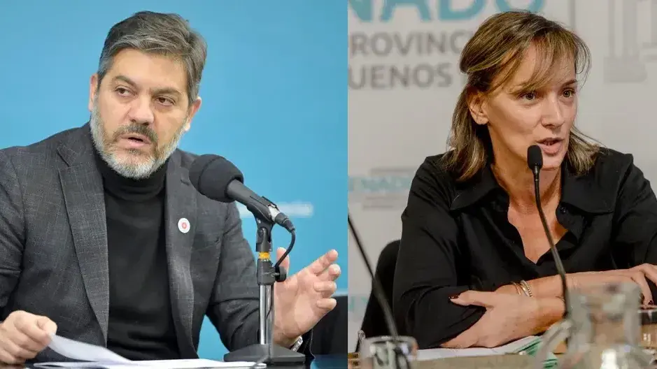 Carlos Bianco y Malena Galmarini.
