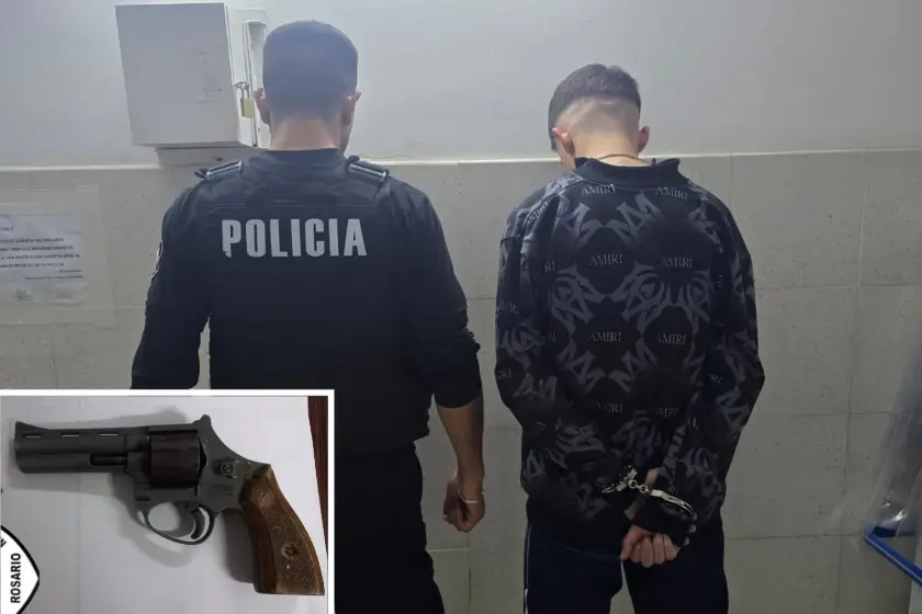 Una pelea entre dos adolescentes en el centro dejó dos detenidos y un arma secuestrada.