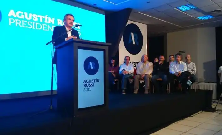 Elecciones 2015: Rossi lanzó su precandidatura a presidente 