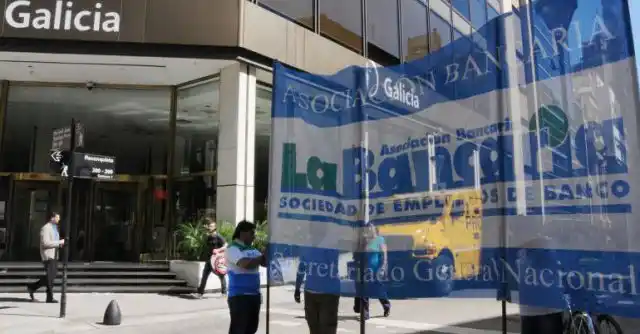 Los bancarios vuelven al paro el jueves próximo