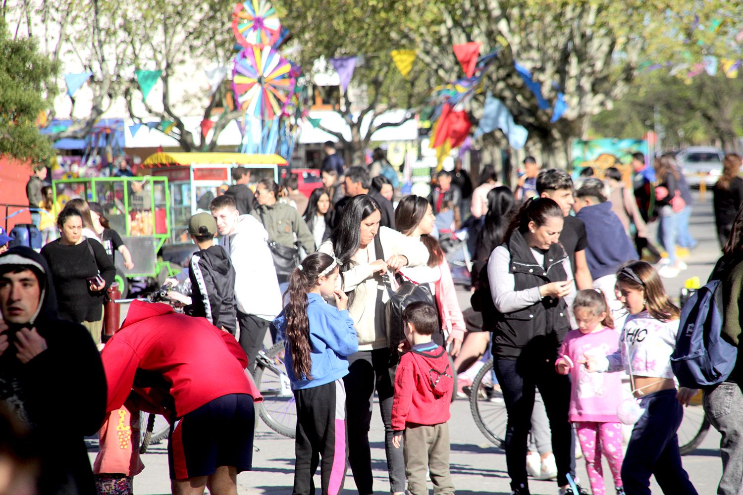 Plaza Dardo Rocha. Será el epicentro de los festejos de Necochea
