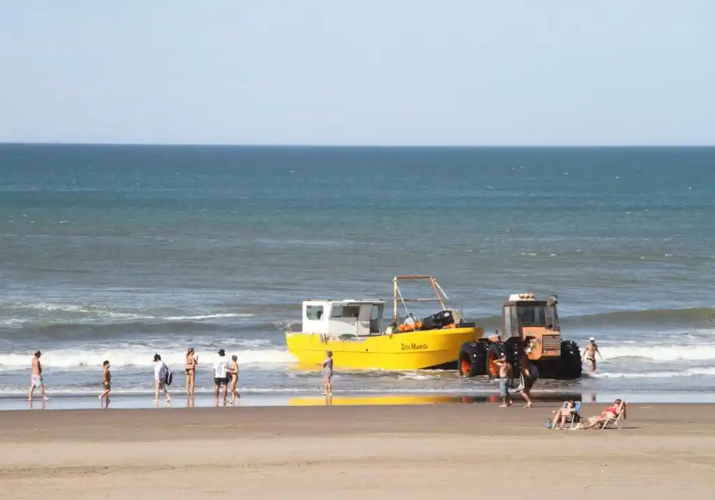 Mañana de playa en Claromecó