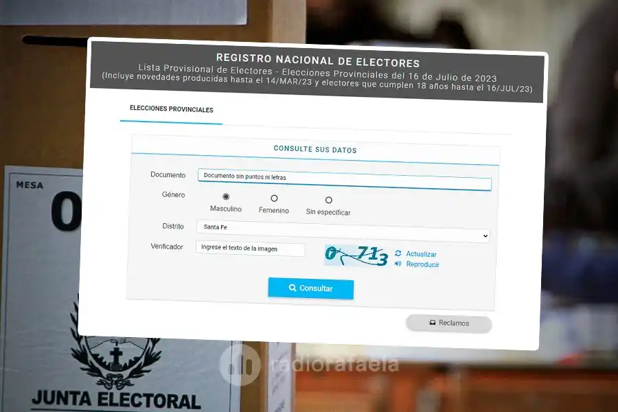 Se publicó el padrón provisional de electores para las elecciones provinciales, municipales y comunales: ¿cómo acceder?
