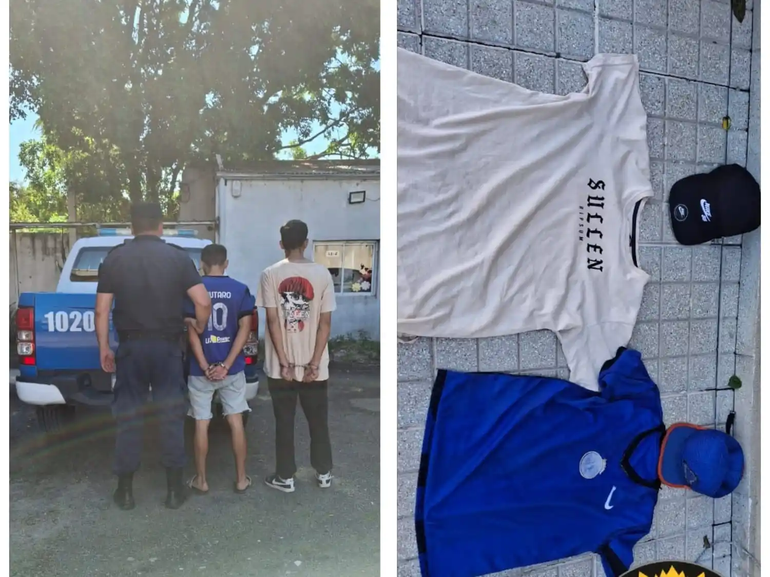 Detuvieron a dos jóvenes tras una disputa vecinal con disparos en Paraná