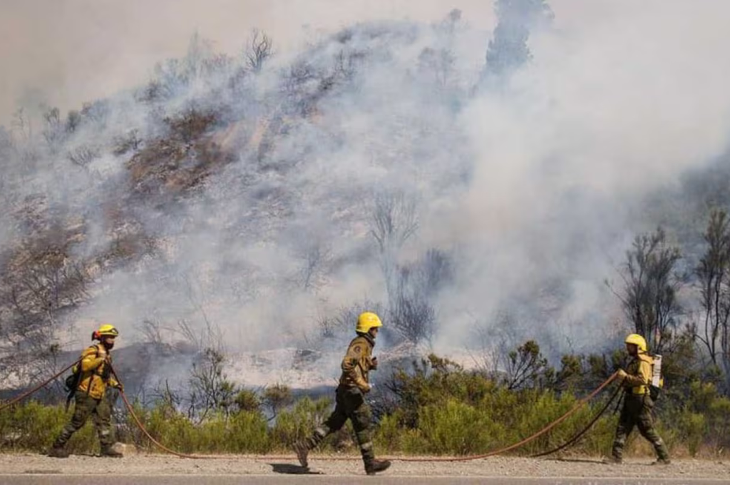 Continúan los incendios en El Bolsón: se registran más evacuados y hay un detenido por iniciar una fogata