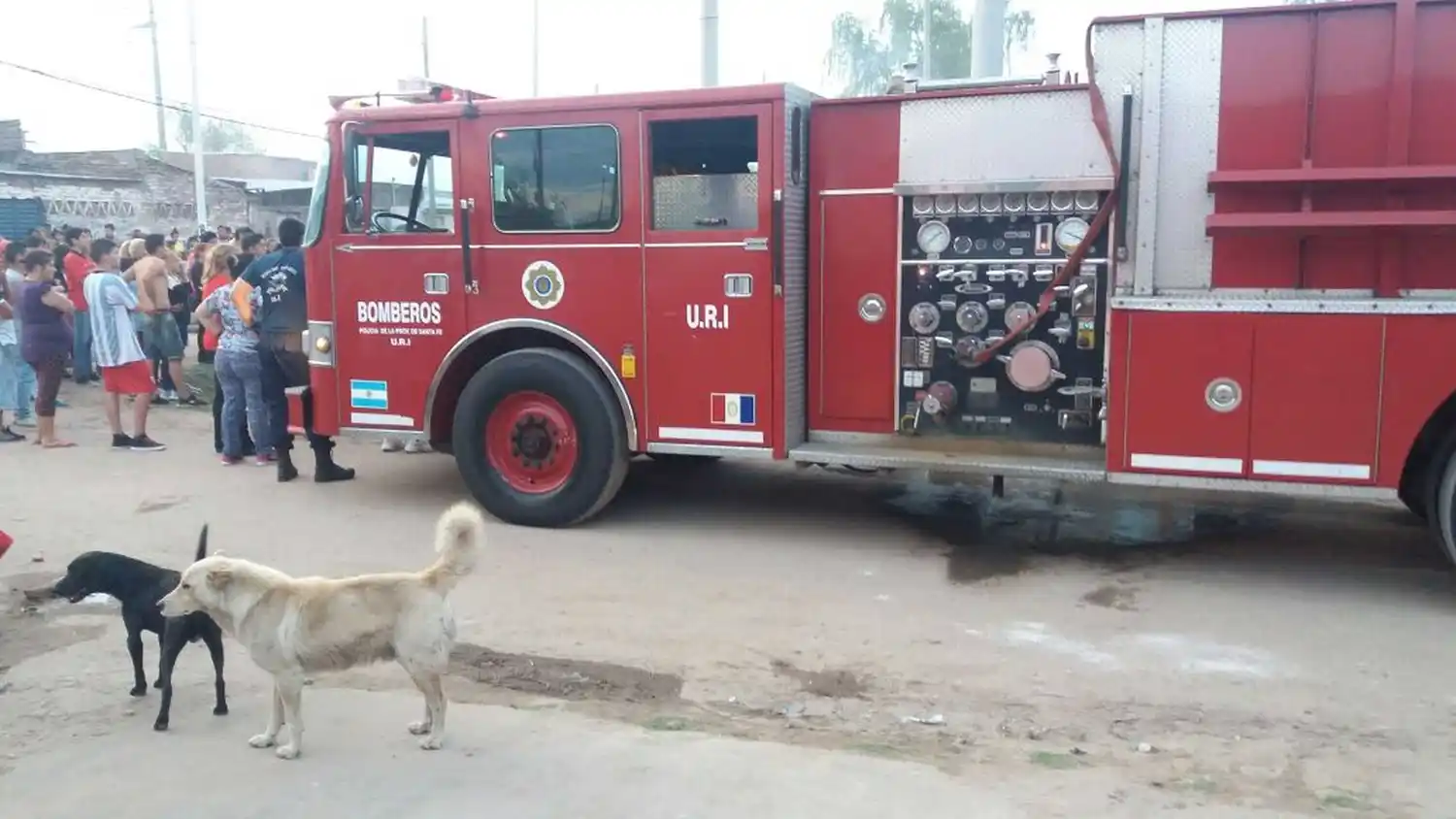 Incendio fatal en barrio Yapeyú