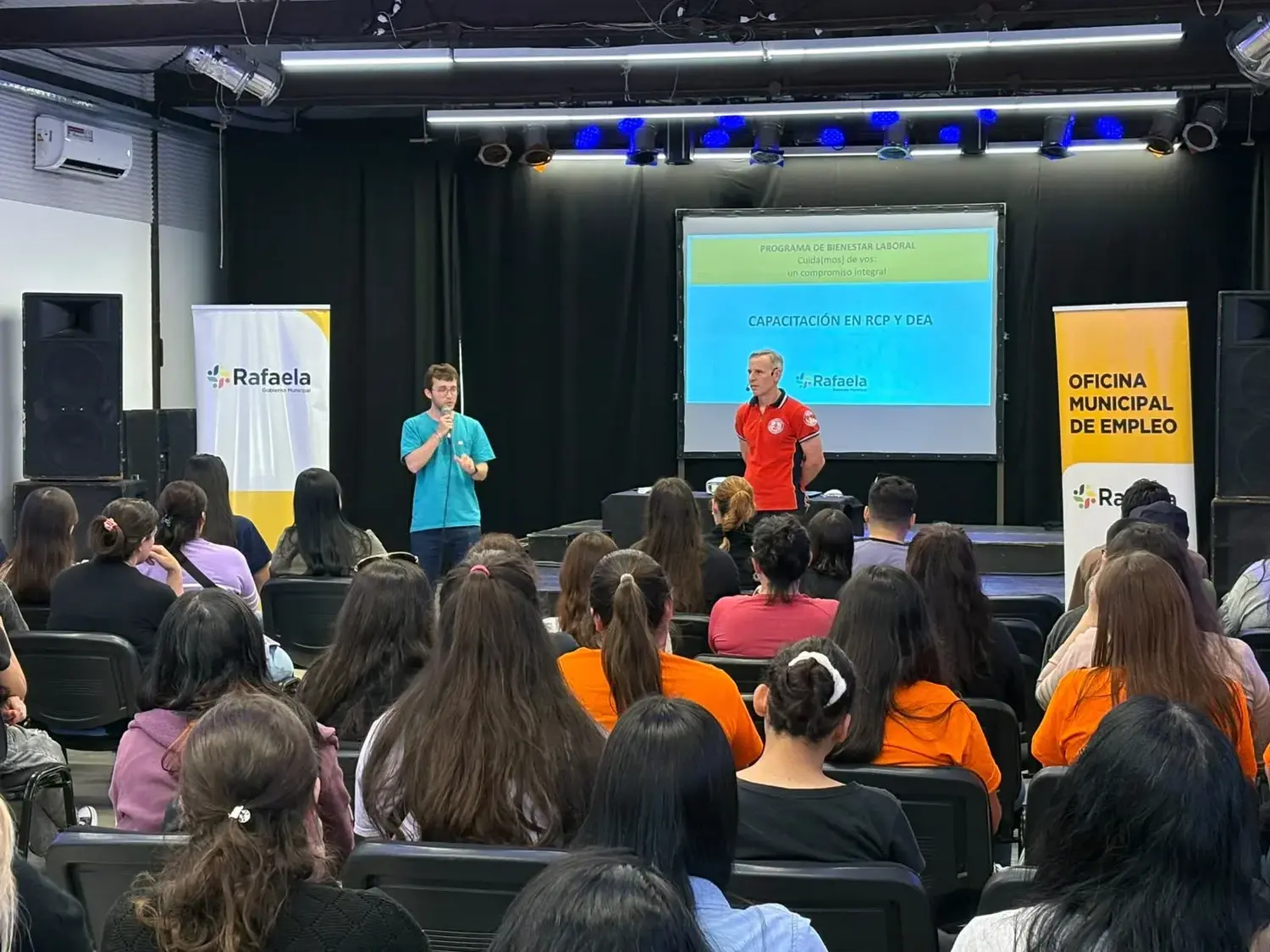 La Municipalidad de Rafaela dictó un curso gratuito de primeros auxilios y RCP para la comunidad