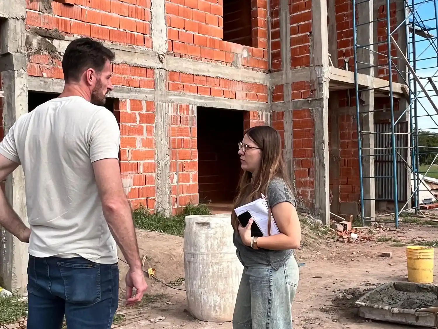 San Vicente avanza con obras de infraestructura y planificación en distintos barrios - 1