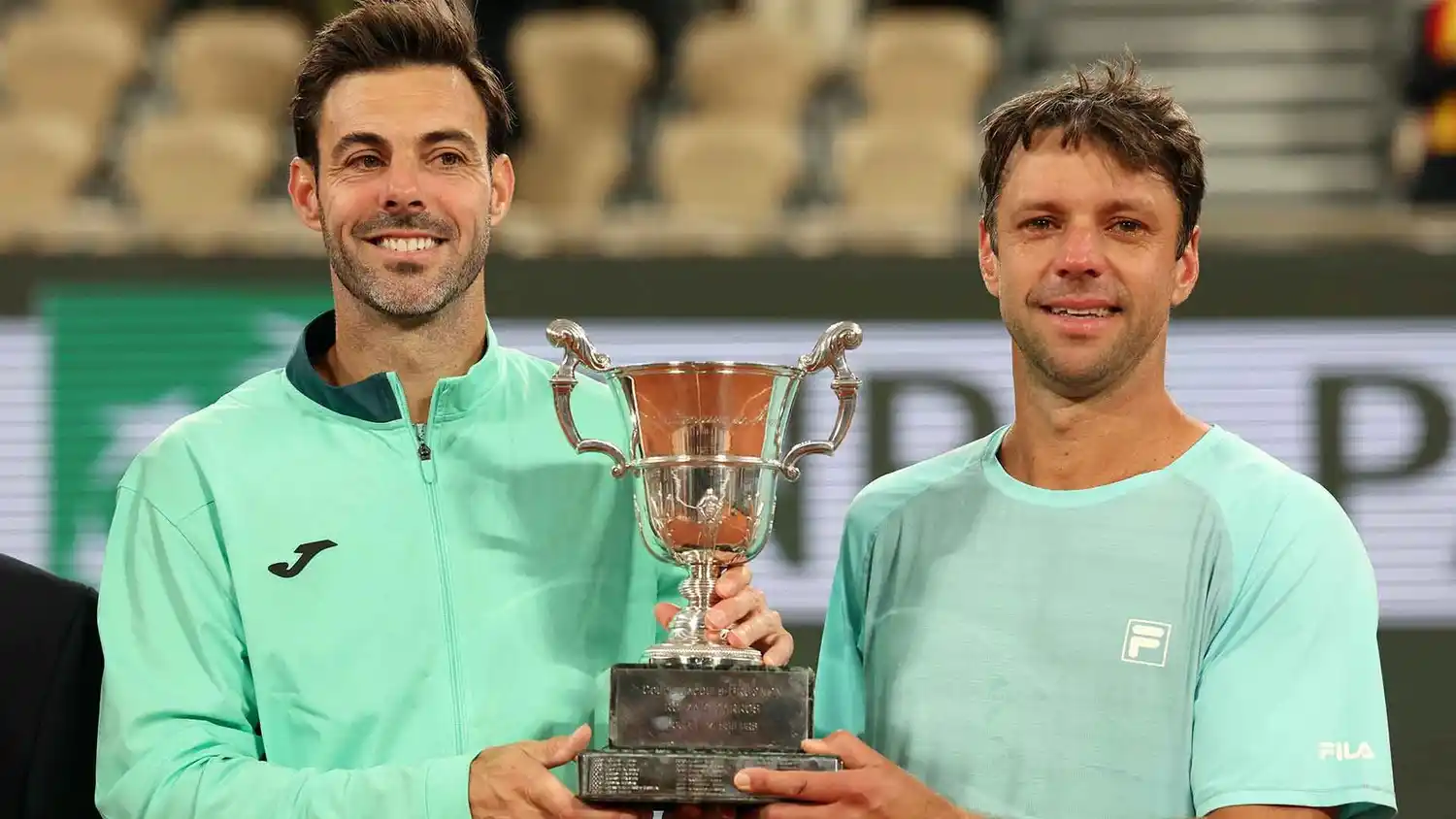 La dupla repitió el suceso logrado en Roland Garros en 2025.