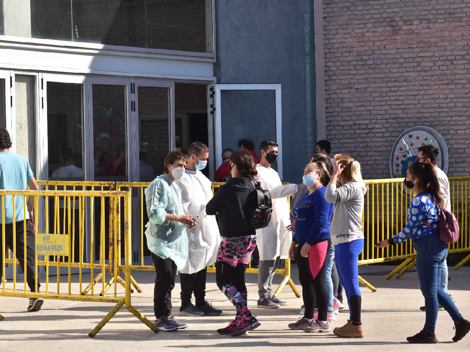 El lunes, doble operativo de vacunación Covid