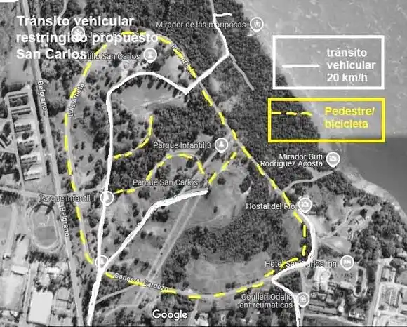 Vecinos solicitaron que el Parque San Carlos sea accesible a todos por igual