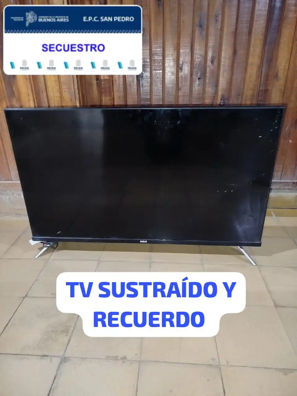 televisor recuperado