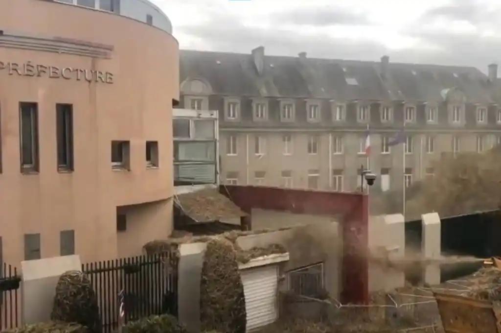 Protesta de agricultores