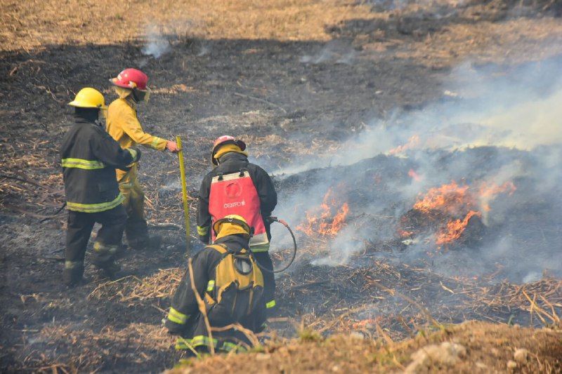 Hubo 300 intervenciones de Bomberos solo en capital, desde enero hasta agosto