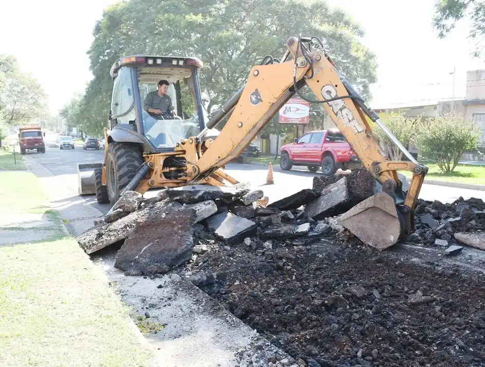 Programa de arreglo de calles y bacheo