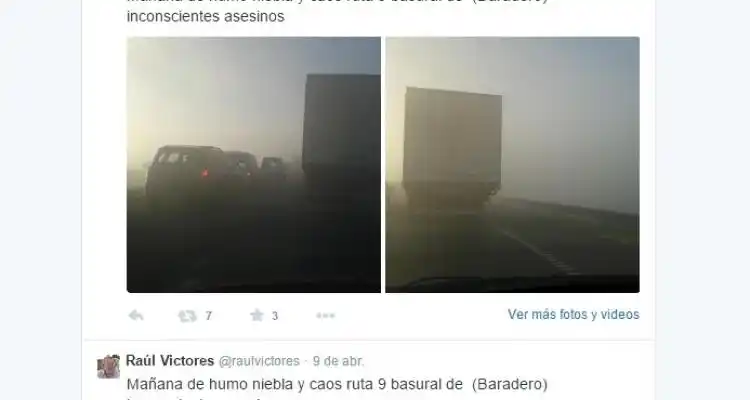 Choque múltiple en Ruta 9: Para la Sociedad Rural, hay funcionarios “asesinos en libertad”