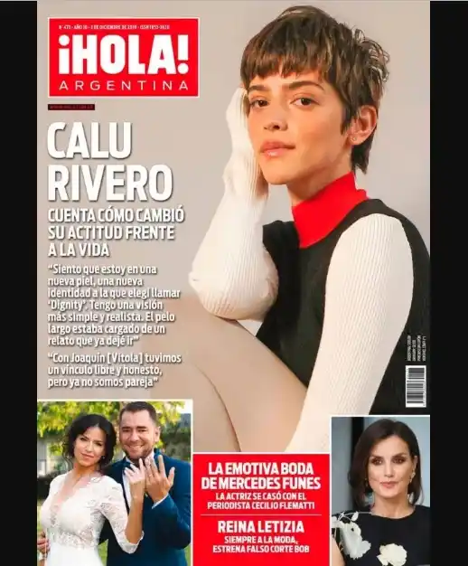 Calu Rivero, separada, con nuevo look y otra 'identidad': "Elegí llamarme Dignity porque..."