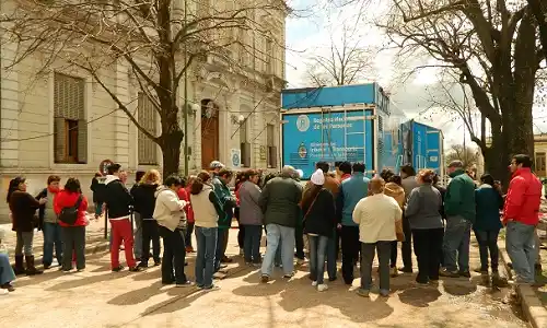 Los vecinos realizaron los trámites por nuevos DNI