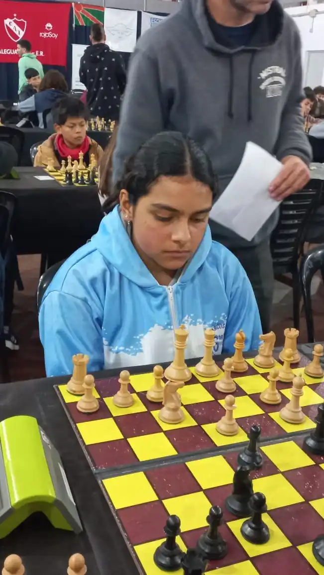 Camila Urroz. Campeona Femenina sub12