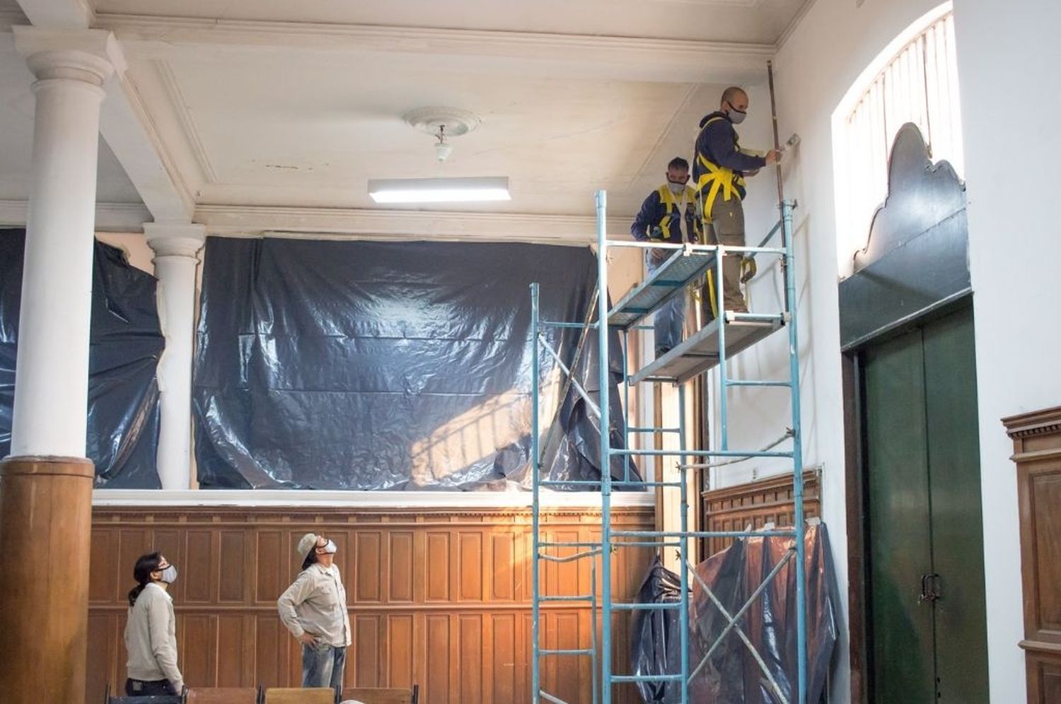 Se acondiciona la Biblioteca Municipal “Prof. Enrique Muttis”