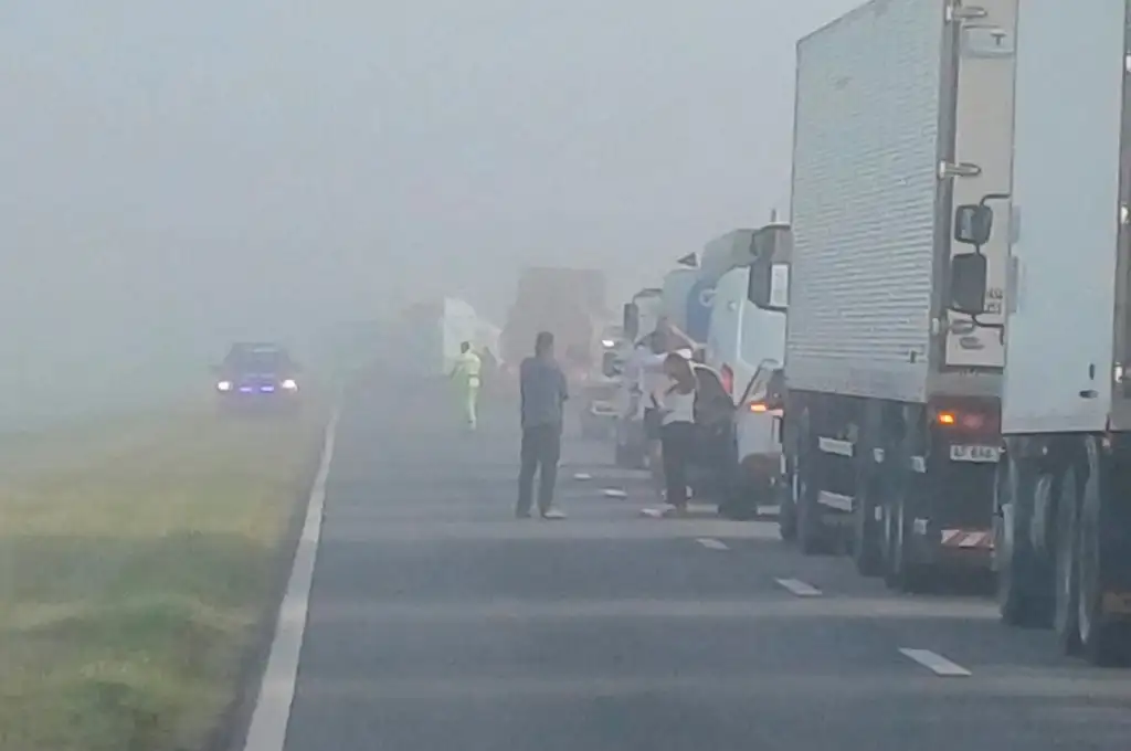 camion accidente ruta 34 san vicente - 1