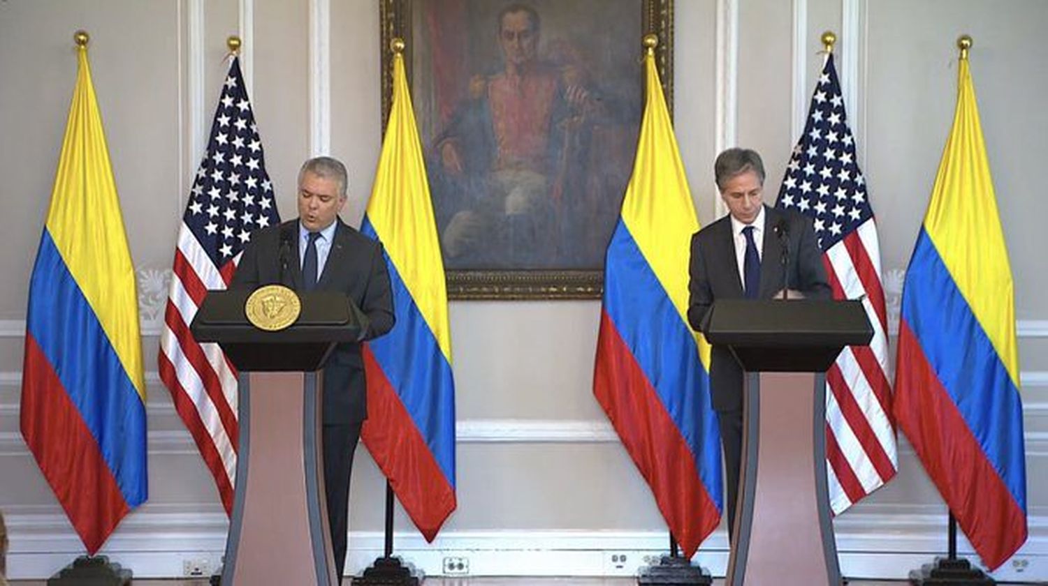 Blinken resalta la labor de Colombia con los migrantes venezolanos