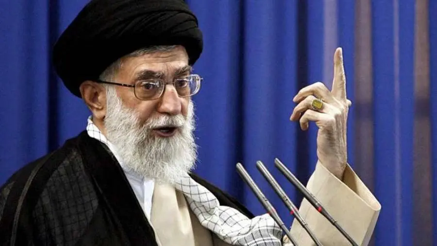 El líder supremo de Irán acusó a EEUU e Israel de fomentar las protestas