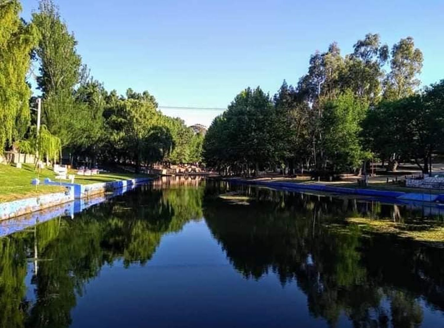 Balneario Río Achiras, una de las propuestas de las Sierras del Sur. Achiras Turismo.