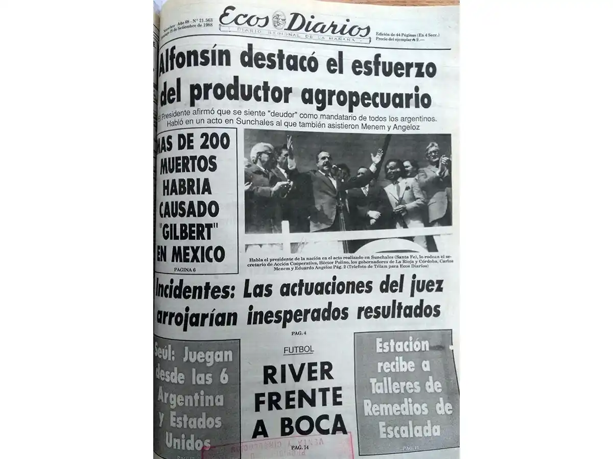 Viernes 16 de septiembre de 1988