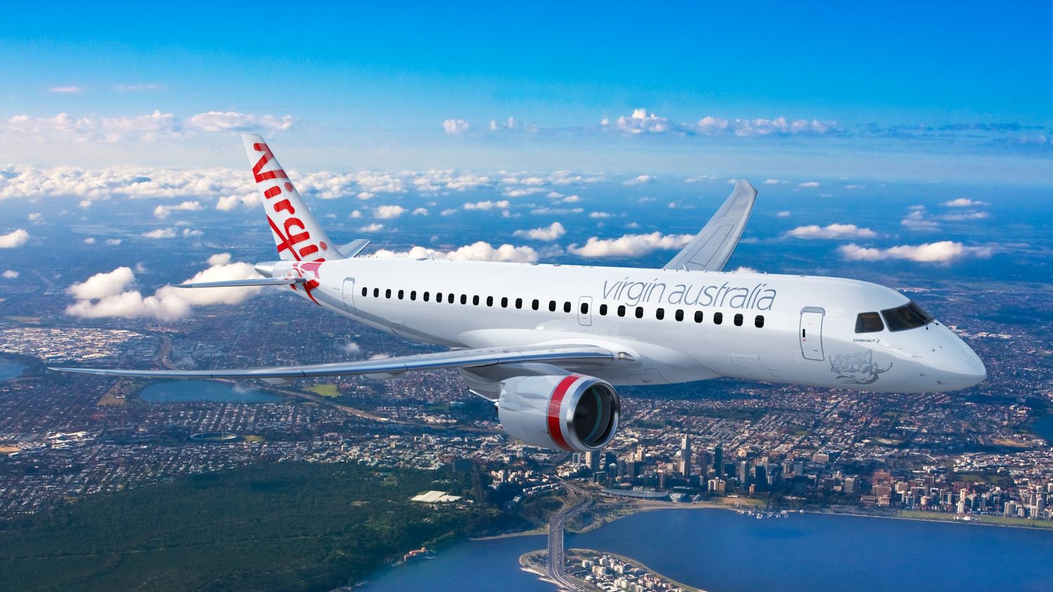 Virgin Australia encarga ocho Embraer E190-E2