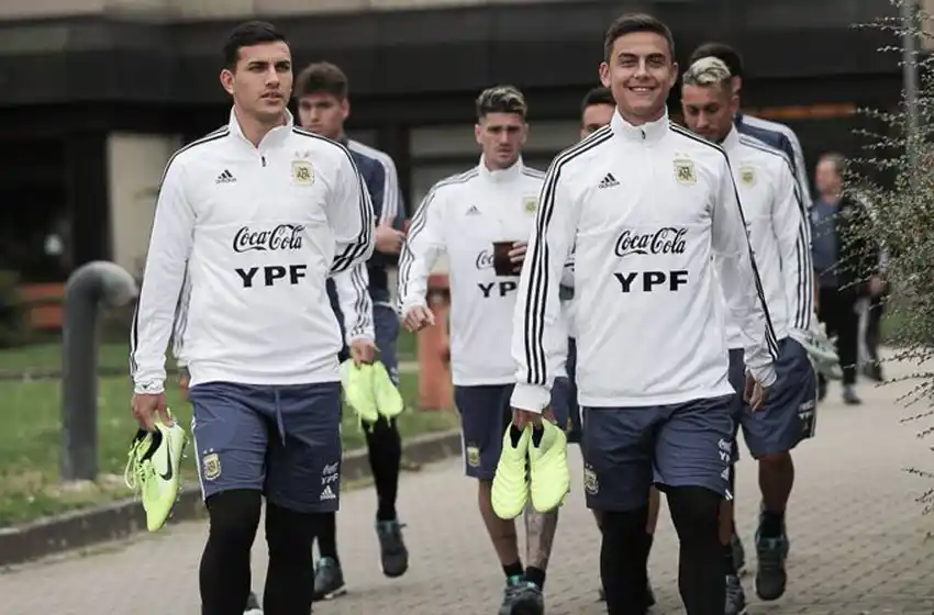 La Selección realizó la primera práctica en Dortmund pensando en Alemania