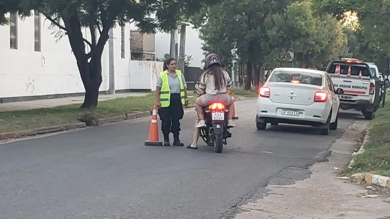 Refuerzan los controles viales móviles durante el fin de semana en Crespo
