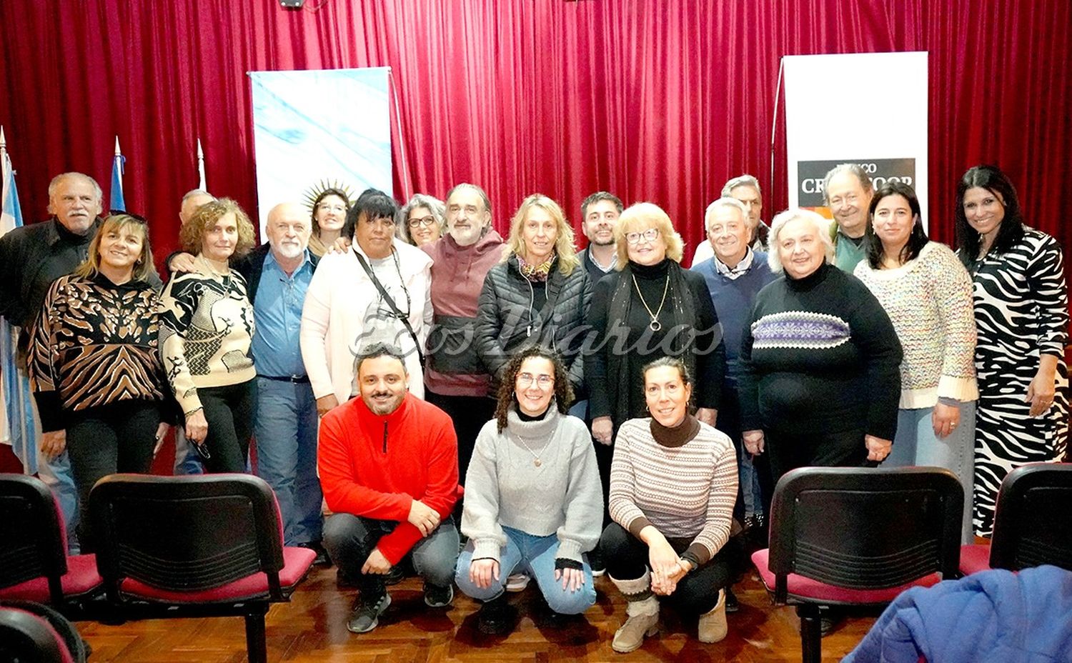 Participantes. Representantes de distintas cooperativas de la zona se reunieron ayer en la Usina