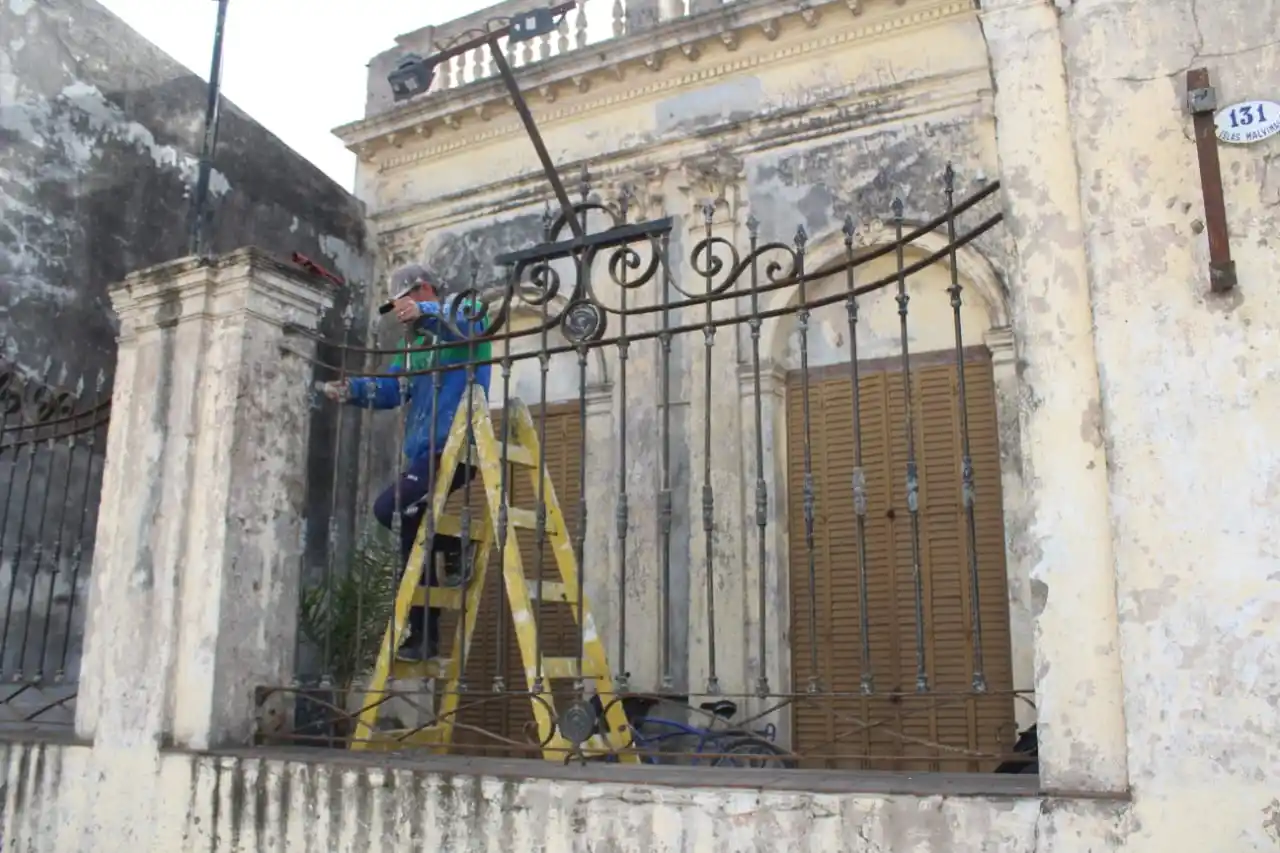 Se pintará el frente de la Sociedad Italia